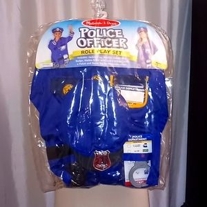 Melissa and Doug Police Dress Up Costume